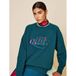 Oilily sweater met logo - groen