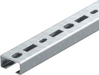 OBO Bettermann OBO montagerail/-profiel 1268, staal, (lxbxh) 400x35x18mm