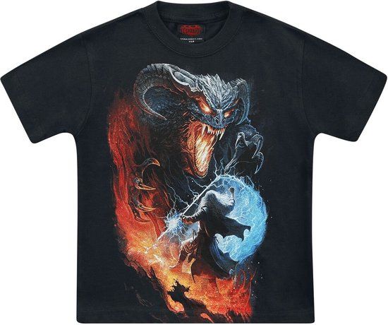 Spiral Kids Infernal Duel Jongens T-shirt zwart/meerkleurig