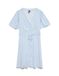 VERO MODA VMALBA SS SHORT DRESS WVN NOOS Dames Mini jurk XS Cashmere Blue Viscose