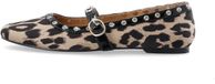 Bianco Mary Jane schoenen BIALILJA Leo Panterprint Synthetisch Vrouwen