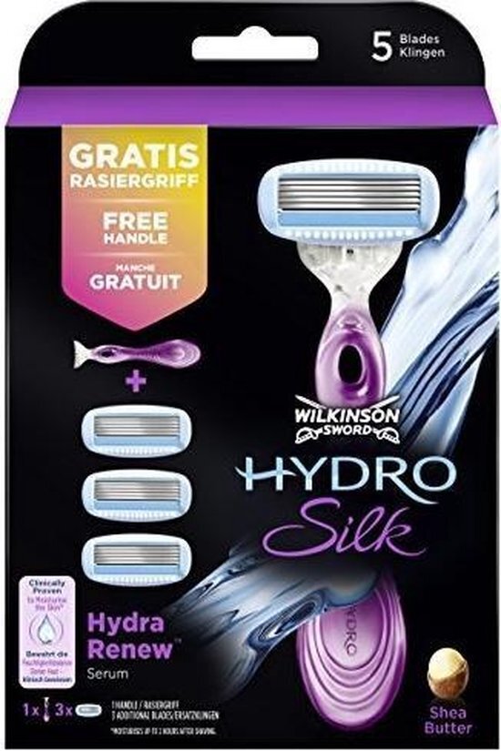 Wilkinson Hydro Silk Scheerapparaat + Mesjes