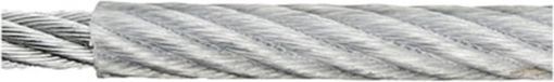 Dörner + Helmer Staalkabel Verzinkt (Ø x l) 2 mm x 120 m Transparant