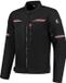 Rusty Stitches Ruben Motorfiets textiel jas Zwart Maat S