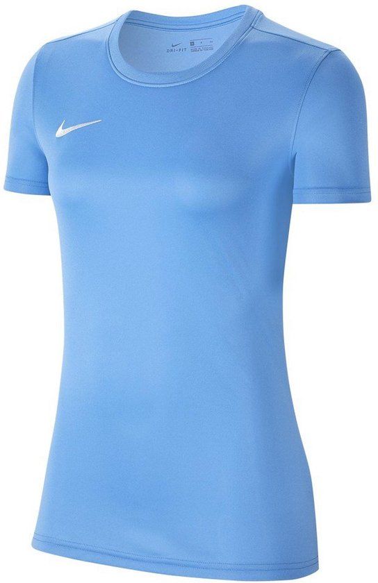 Nike Park VII SS Sportshirt Dames - Lichtblauw - Maat XS