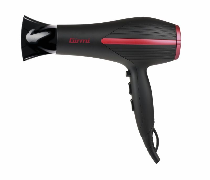 Girmi PH20 - Haardroger - 2200 Watt - Zwart/Rood