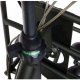 Cortina balhoofd lockset ch2900bw+nosecap 45graden black