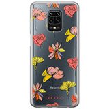 ERT GROUP mobiel telefoonhoesje voor Xiaomi REDMI NOTE 9 PRO/ 9S origineel en officieel erkend Babaco patroon Flowers 012