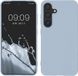 kwmobile telefoonhoesje geschikt voor Samsung Galaxy S25 - Back cover - Mat lichtblauw