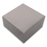 MORIGAMI Servet 40x40, Airlaid, 1/4 vouw, 50 servetten, Button Grey