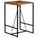 Maison Exclusive Table de bar en bois recyclé massif, 70x70x106 cm