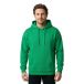 Build Your Brand Sweat à capuche, sweat à capuche basique oversize, sweat à capuche décontracté pour hommes, coupe oversize, tailles XS - 5XL, vert herbe, 3XL