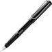 LAMY safari black vulpen - met ergonomische grip en gepolijste staalpen voor linkshandigen (LH) in schrijfdikte M