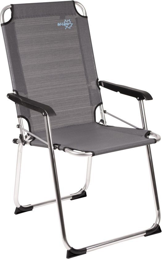 Bo-Camp Stoel - Copa Rio - Comfort Deluxe Xxl - Grijs