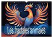 Les Calvendo Les fractales animales (Calendrier mural 2027 DIN A3 vertical), CALVENDO calendrier mensuel
