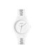 HUGO #LIT FOR HER-collectie analoog quartzhorloge met siliconen bandje voor dames, 1540165