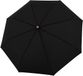 doppler Nature Magic Uni Simply Black Zwart Stormparaplu