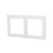 Wandbord van kunststof, Duits/Franse stijl, met 2 sleutels, wit
