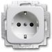 Busch-Jaeger 2013-0-5319, CEE 7/3, 2P+E, Wit, 250 V, 16 A, 71 mm