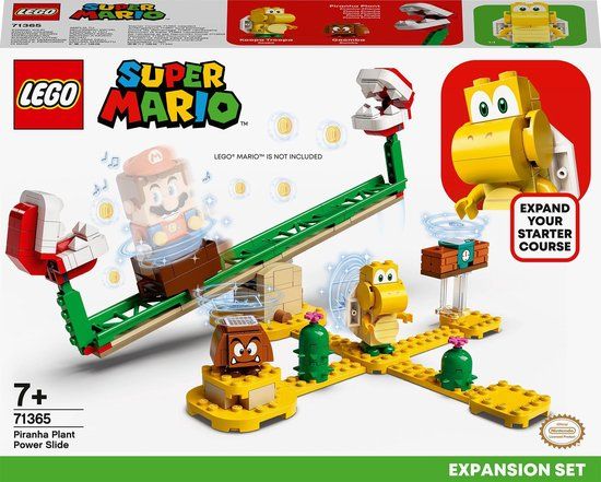 LEGO Super Mario Piranha Plant Power Slide Expansion Set