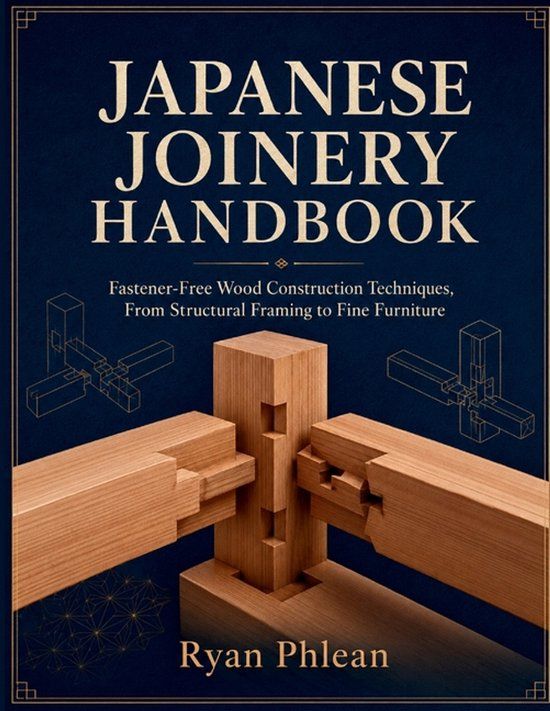 Japanese Libri GmbH Japanese Joinery Handbook Paperback