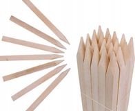 sarcia.eu Vierkante houten palen - 20 stuks - 50 cm - Hardhout - Beige