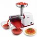VEVOR Presse-tomate électrique, 800 W, Acier inoxydable, Blanc