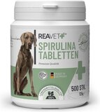 ReaVET - Spirulina tabletten voor Honden - 500 stuks - Ondersteunt de weerstand