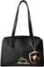 Love Moschino Heart Charm Schoudertas Leder 35 cm - Dames - black