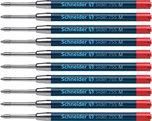 Schneider Slider 755 M balpenvulling - rood - doos met 10 stuks
