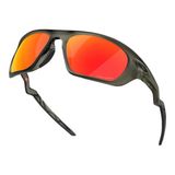 Oakley Lateralis Matte Olive Ink Prizm Ruby Lunettes de soleil