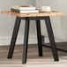 VidaXL Tafelblad vierkant 40x40x2 cm massief acaciahout