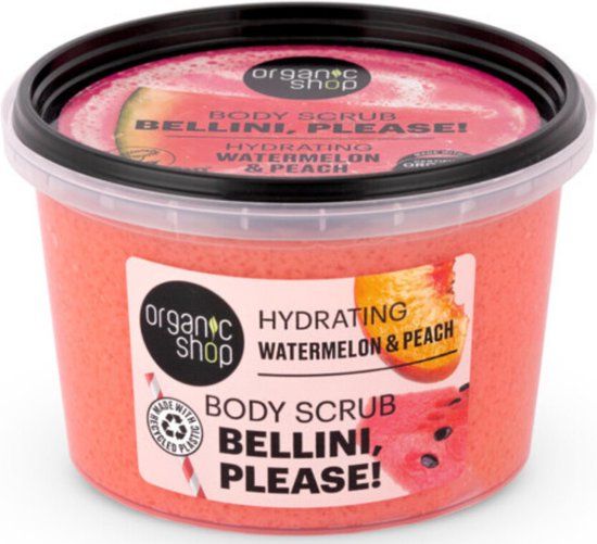Organic Shop Body Scrub Watermelon & Peach - 250 ml