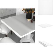 vidaXL Tafelbeschermer 70x70 cm 1,6 mm PVC mat