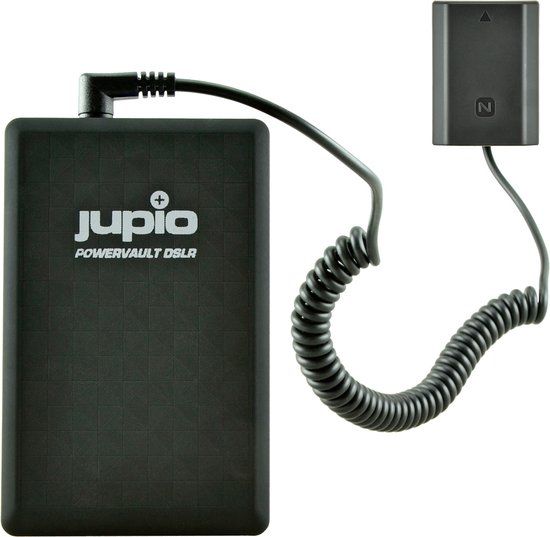 Jupio PowerVault DSLR NP-FZ100 - 28 Wh - 3800 mAh - Zwart