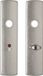 AXA Schild - Aluminium - Binnendeur - WC63/8 - Grijs