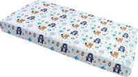 Medi Partners Hoeslaken 60 x 120 cm 100% Katoen Babybeddengoed (Boho Dieren)