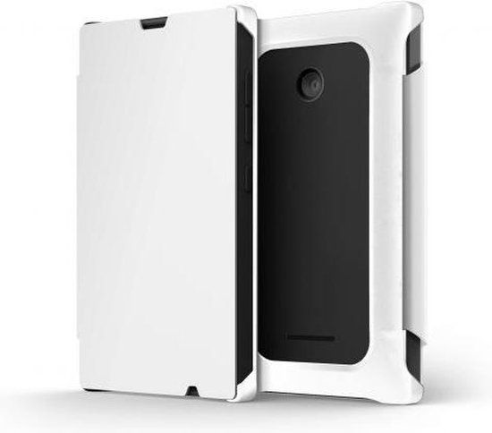 Mozo Book Cover Microsoft Lumia 435 White