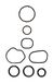 Gasket Icecat Gasket set, oil cooler