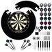 King Pro 360 Tableau de fléchettes avec entourage et accessoires