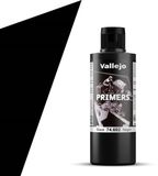 Vallejo Hobbyverf Acrylverf - 74602 Black - Primer - Acryl Verf flesje - 200 ml