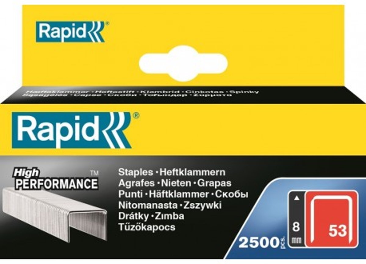 Rapid Nieten 8mm No. 53/8 (2500 stuks