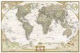 National Geographic World Executive Poster Size Map