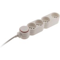 Zenitech - Kit de suspension décorative triple avec finition chromée métallique et cordon textile