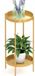Ovicar Support de plantes en métal 2 niveaux Haut Acier inoxydable Or