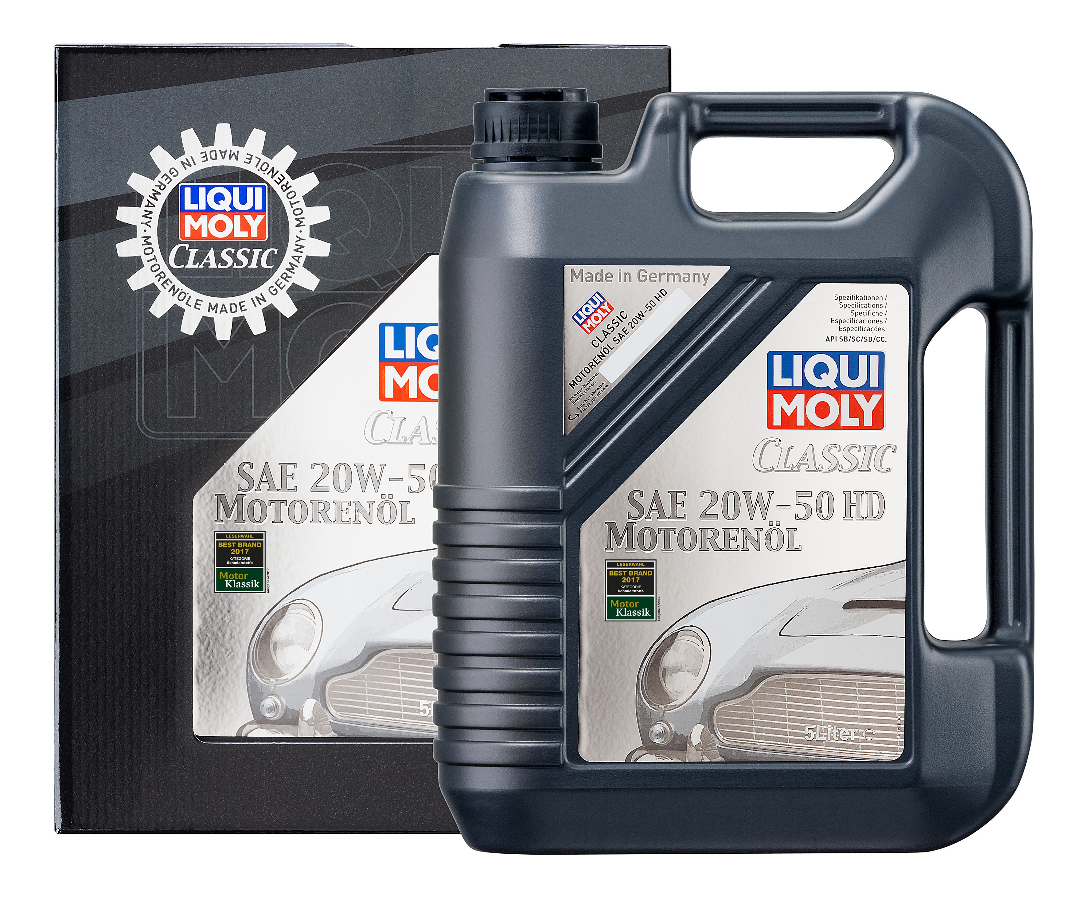 Liqui Moly Classic 20W50 HD 5L
