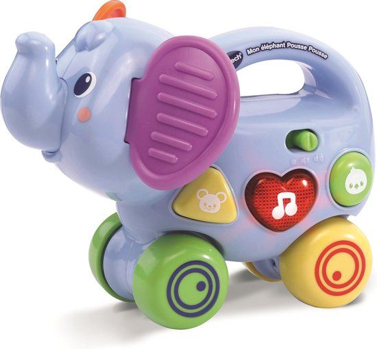 VTech Mijn Olifant Duw Duw Educatief Speelgoed Frans 80-513605