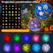 StarTech Kerstprojector - Patroonprojector - 2-in-1 dubbele lens - Afstandsbediening - IP45 waterbestendig - Timer - Geschikt voor binnen en buiten - Kerstmotief