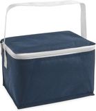 Merkloos Kleine koeltas voor lunch blauw 20 x 14 x 12 cm 3.5 liter