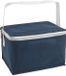 Merkloos Kleine koeltas voor lunch blauw 20 x 14 x 12 cm 3.5 liter